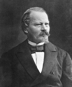 A photograph of Gustav Freytag