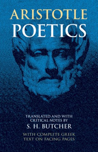 The cover of the book Poetics by Aristotle