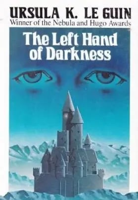 The cover of The Left Hand of Darkness by Ursula K. Le Guin.