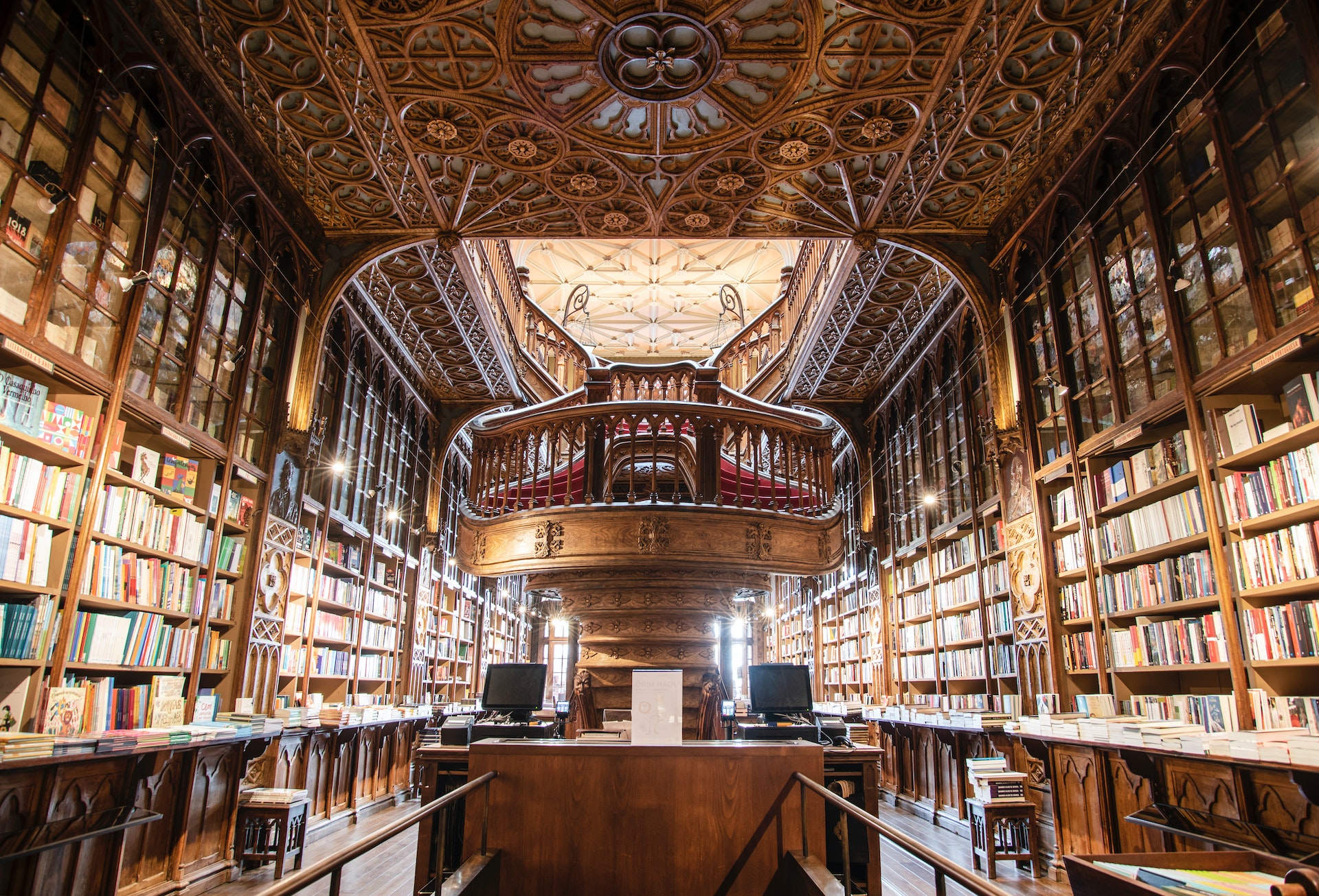 A fancy library.