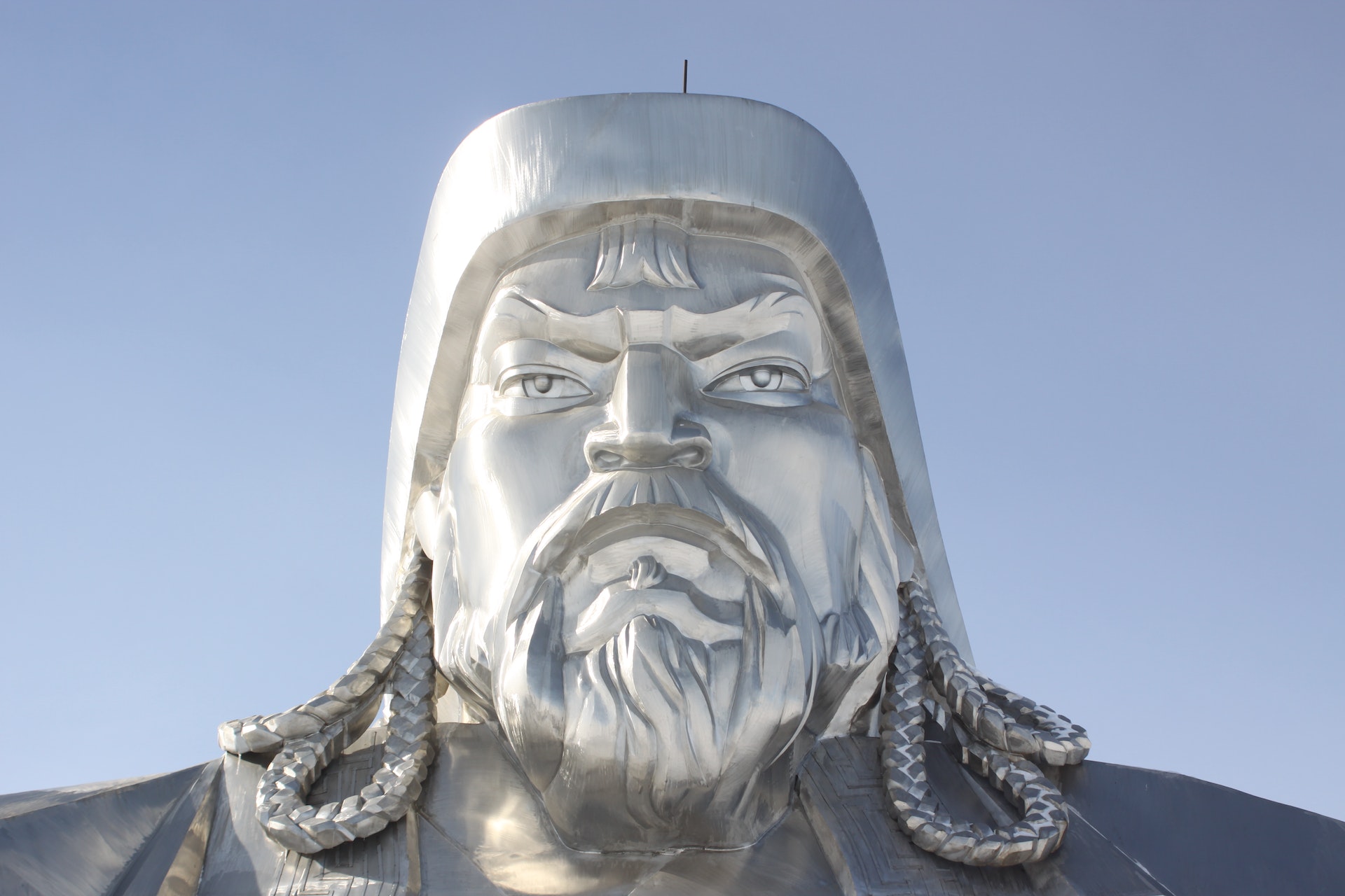 Statue of Genghis Khan.