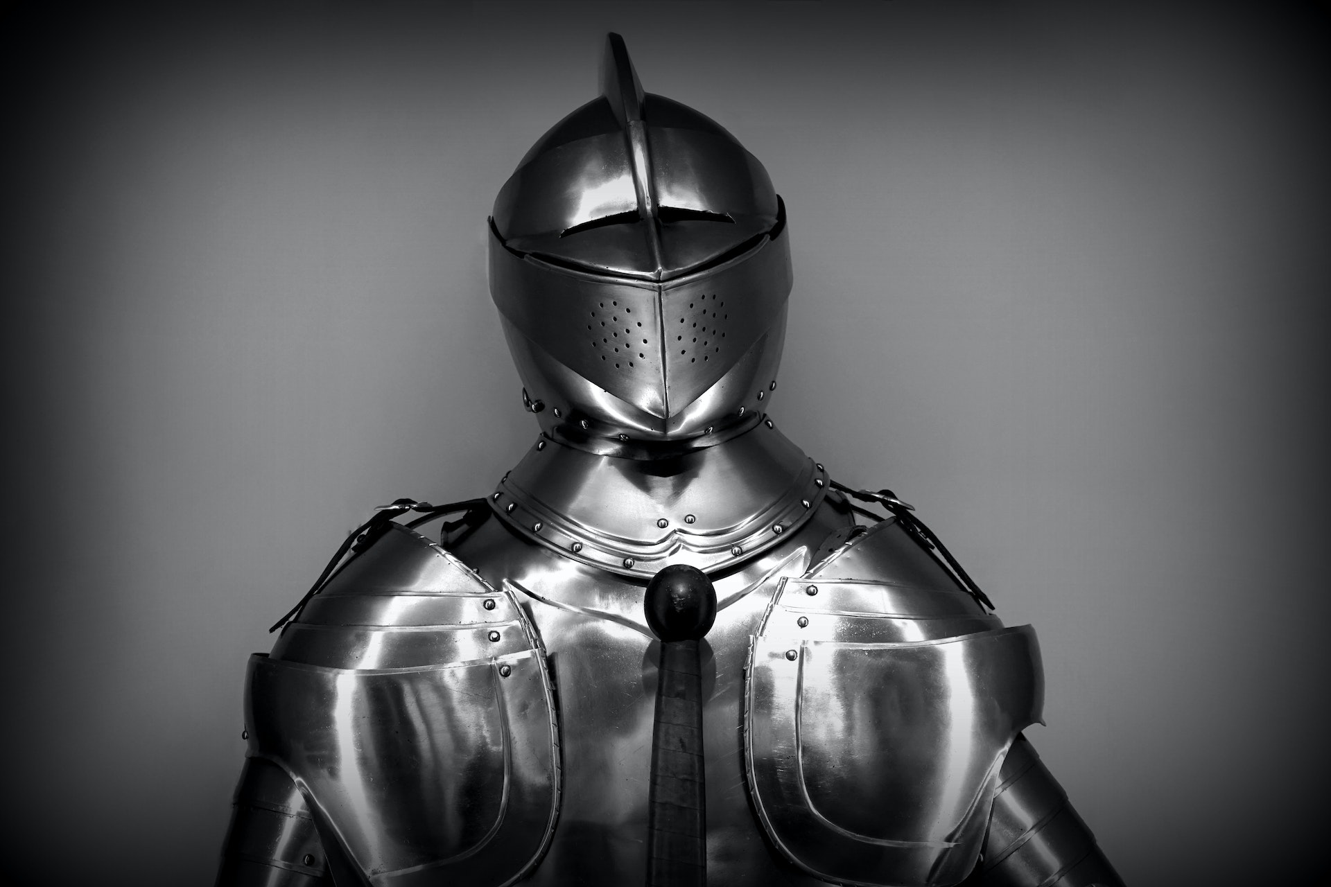 A knight in shining armor.