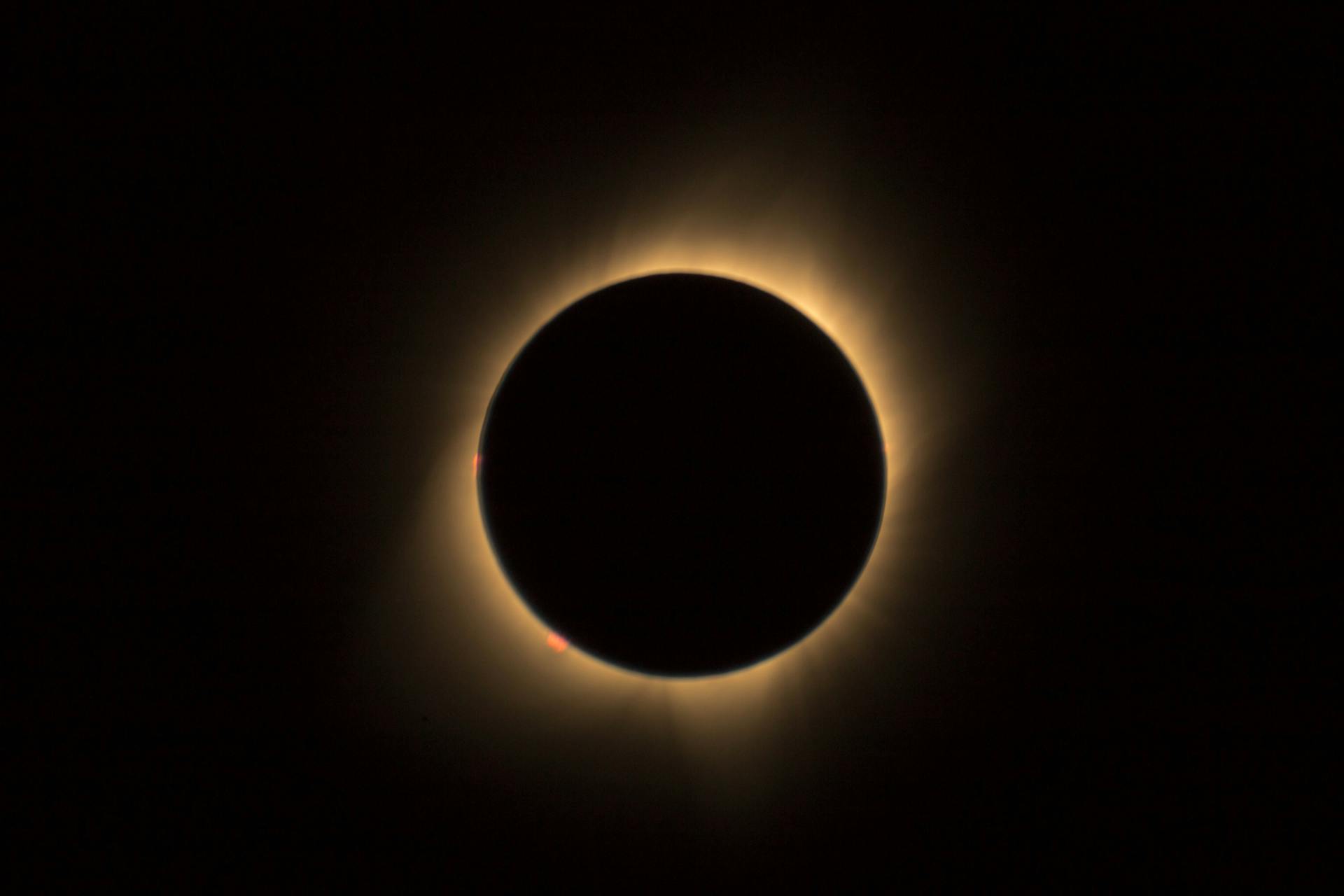 An eclipse.