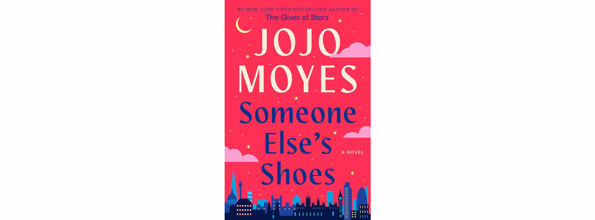 The book cover for Someone Else's Shoes.