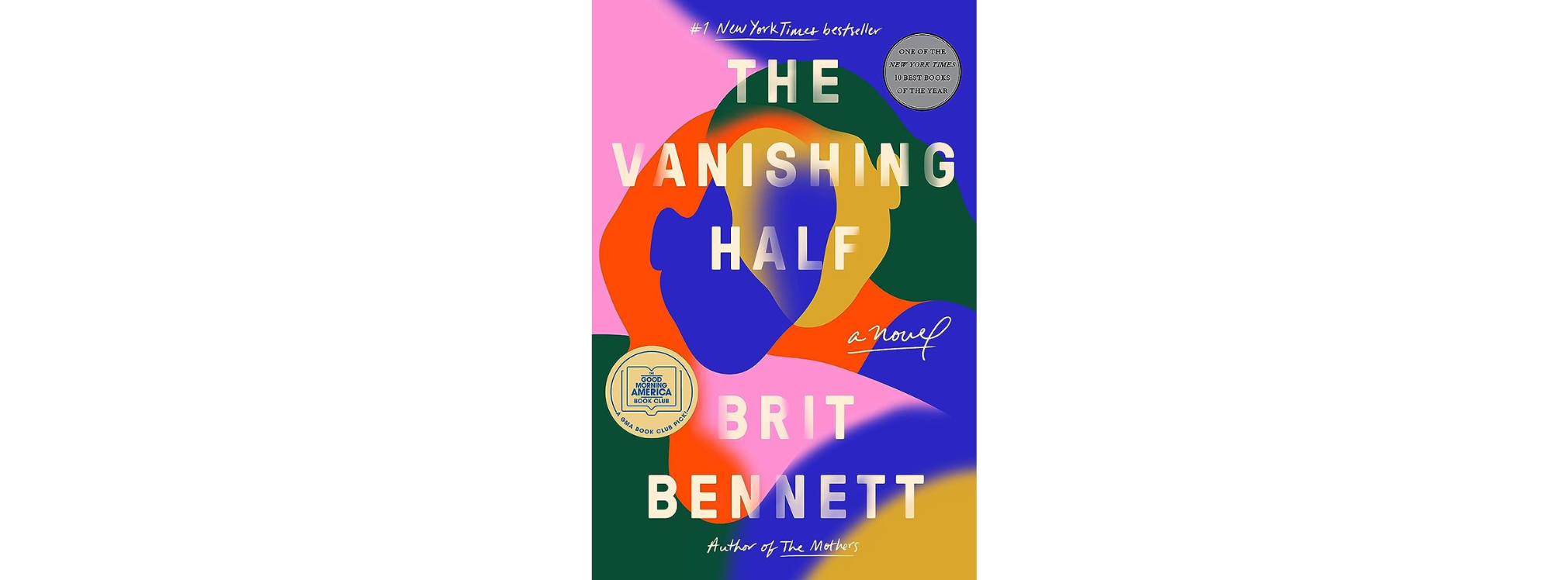 The book cover for The Vanishing Half.