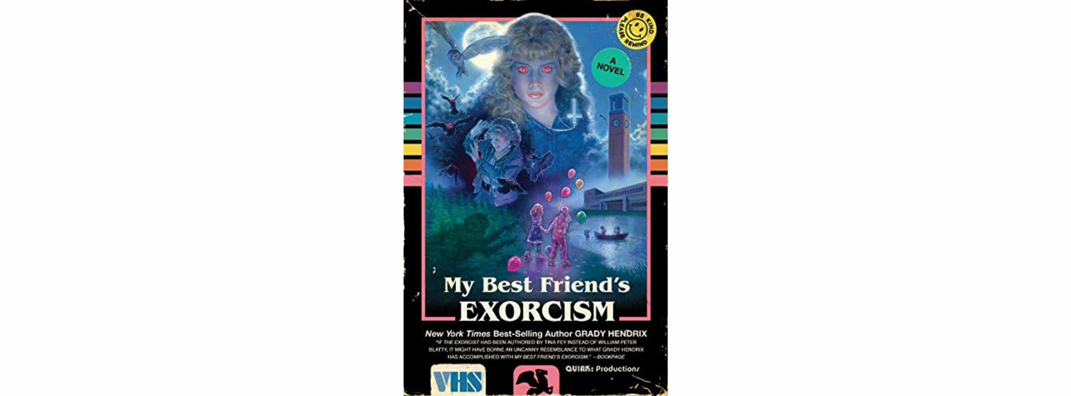 The book cover for My Best Friend's Exorcism.