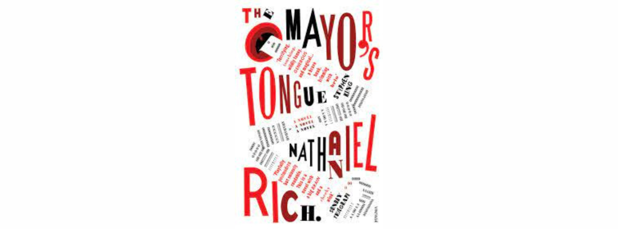 The book cover for The Mayor's Tongue.